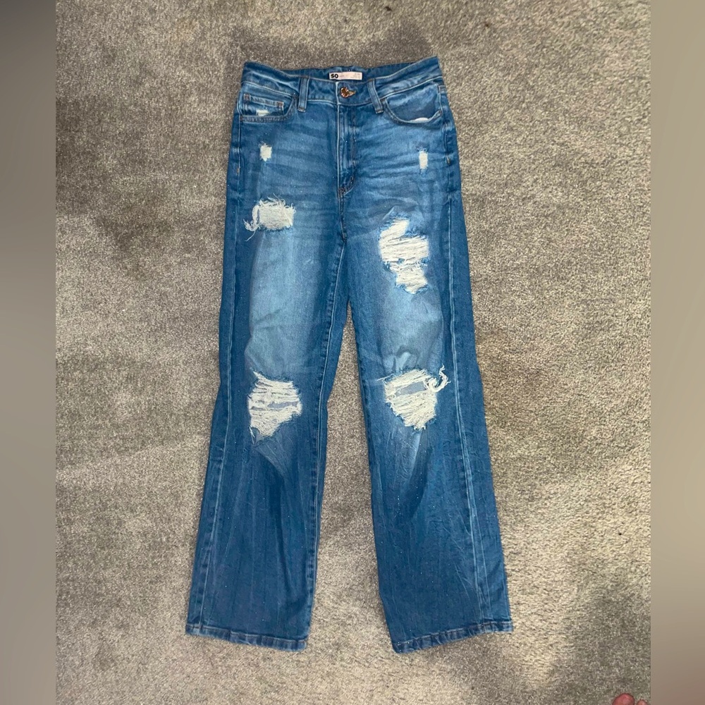 Size 9 Baggy Dad Jeans